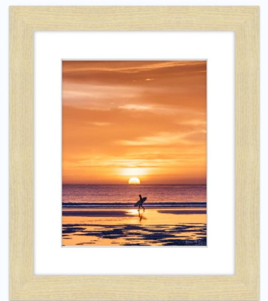 Art The Sunset | Walking On Sunshine - Framed 8"X10" Print @ Faherty Brand King St Chs