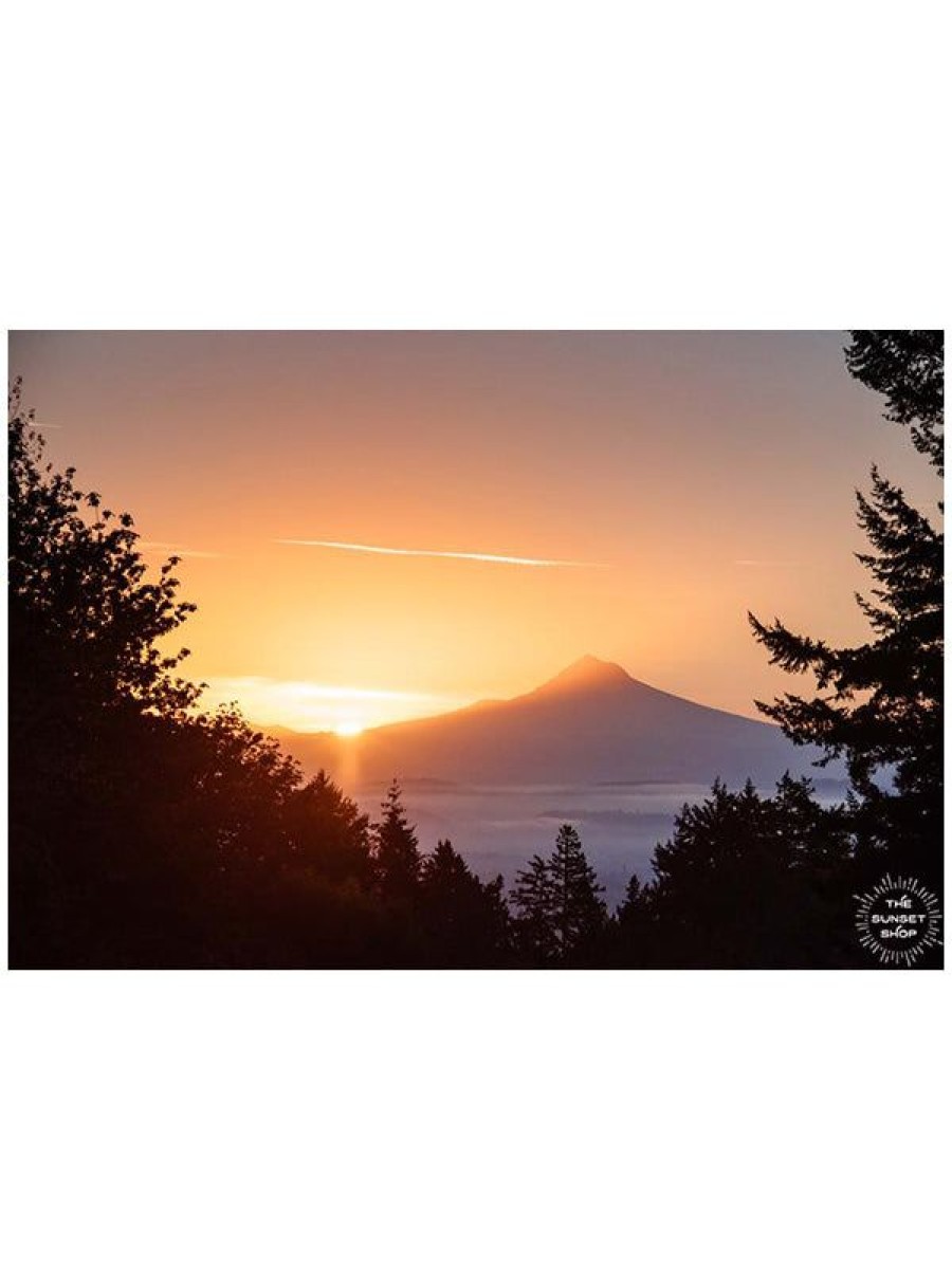 Art The Sunset | Mountain Morning Greeting